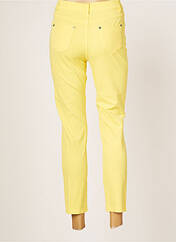 Pantalon slim jaune MARBLE pour femme seconde vue