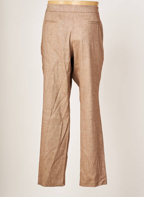 Pantalon chino marron SAINT HILAIRE pour femme