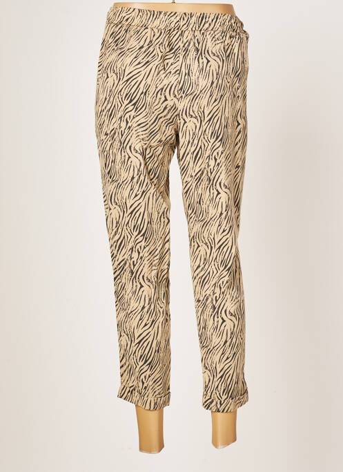 Pantalon droit beige LCDN pour femme