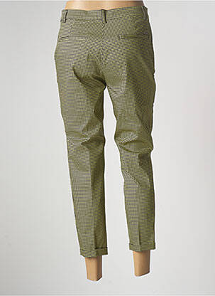 Pantacourt taille haute taille haute vert LCDN femme