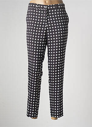 Pantalon 7/8 stretch taille normale noir LCDN femme