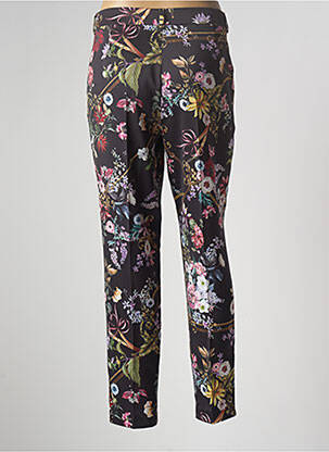 Pantalon 7/8 stretch taille normale noir LCDN femme