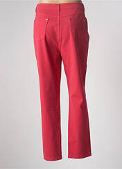 Pantalon slim rouge MARBLE pour femme seconde vue