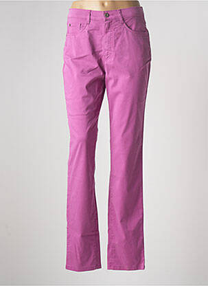 Pantalon slim violet SAINT HILAIRE pour femme