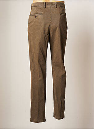 Pantalon chino poches taille normale marron LCDN homme