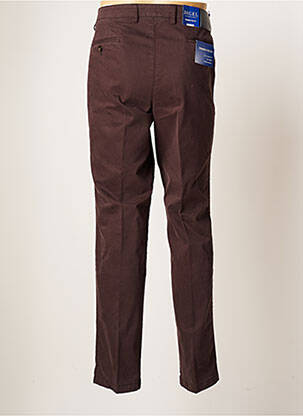 Pantalon chino stretch taille normale marron DIGEL homme