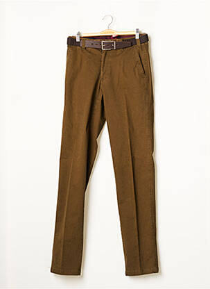Pantalon chino poches taille normale vert M.E.N.S homme