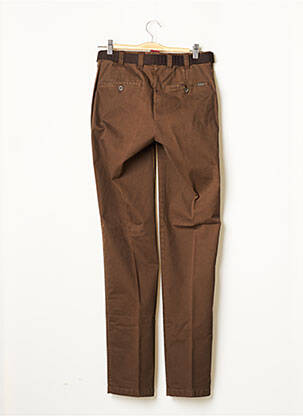 Pantalon chino poches taille normale marron M.E.N.S homme