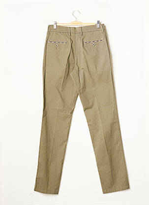 Pantalon chino stretch taille normale vert LCDN homme