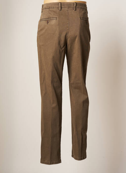 Pantalon chino marron LCDN pour homme