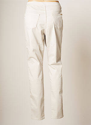 Pantalon slim taille élastique taille normale gris LCDN femme