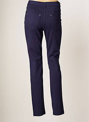 Pantalon slim stretch taille normale bleu LCDN femme