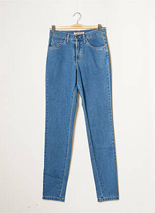 Pantalon slim taille haute taille haute bleu LCDN femme