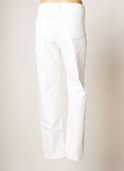 Jeans coupe droite blanc FRED SABATIER pour femme seconde vue