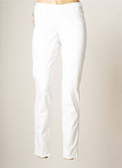 Pantalon slim blanc LCDN pour femme seconde vue