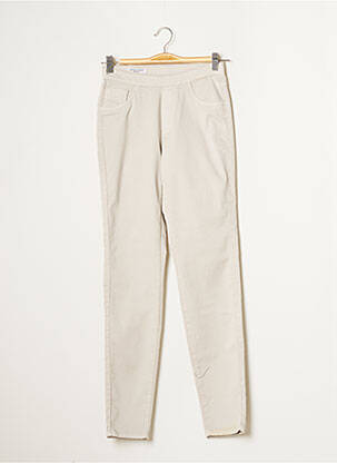 Pantalon slim gris LCDN pour femme
