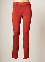 Pantalon slim marron CONCEPT K pour femme seconde vue