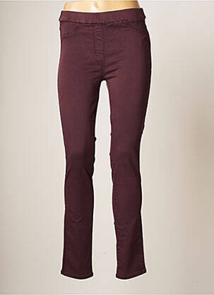 Pantalon slim violet CONCEPT K pour femme