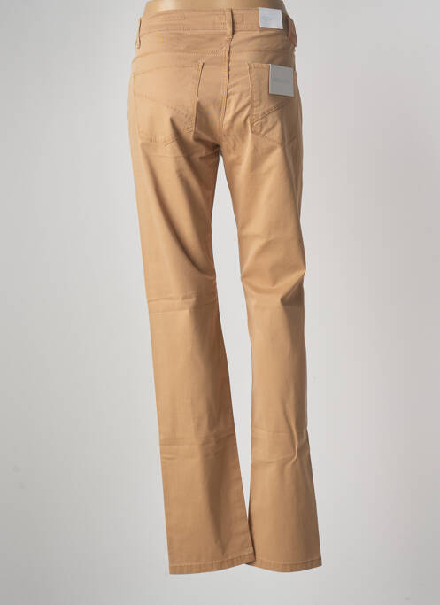 Jeans coupe droite marron PIONEER pour femme