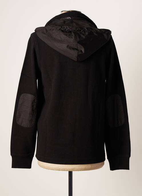 Sweat-shirt à capuche noir LA SQUADRA homme