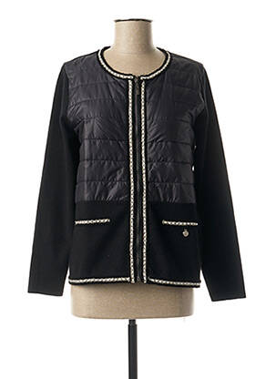Doudoune manches longues sans capuche noir LOU LOU BY NALO femme