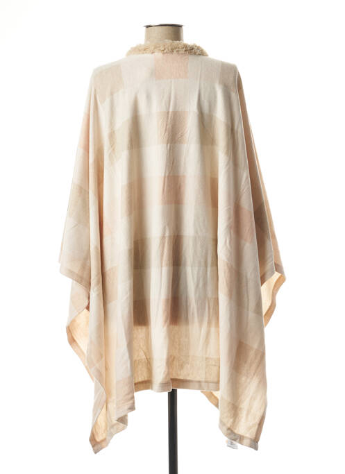 Poncho beige PILUS pour femme