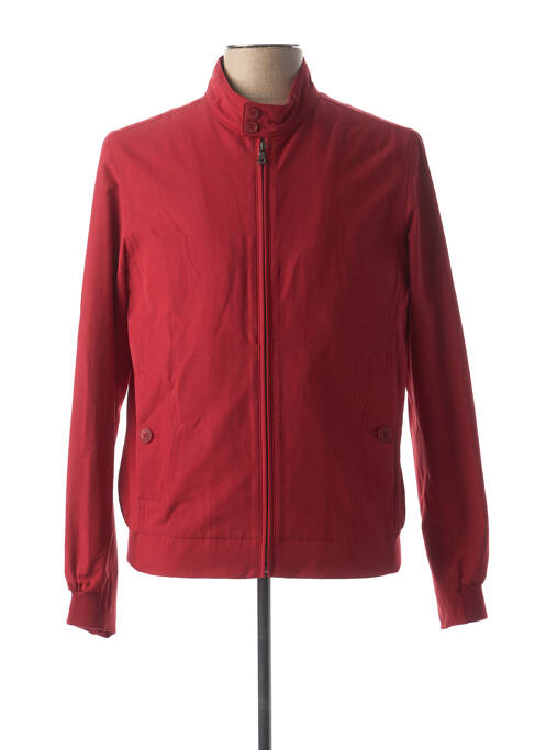 Veste casual rouge BRUNO SAINT HILAIRE pour homme