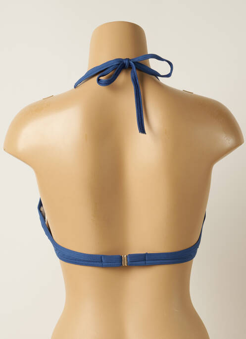 Haut de maillot de bain bleu IODUS pour femme