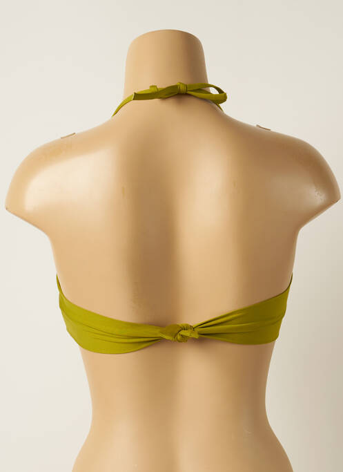 Haut de maillot de bain vert IODUS pour femme