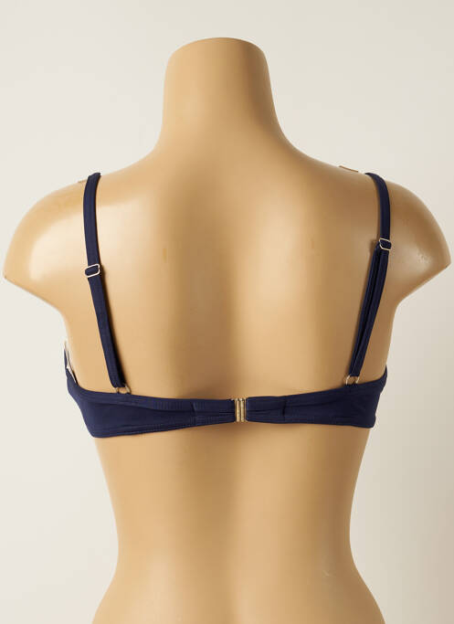 Haut de maillot de bain bleu IODUS pour femme