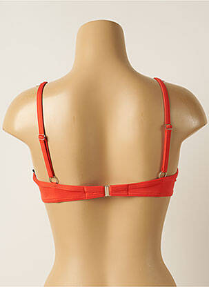 Haut de maillot de bain orange IODUS femme