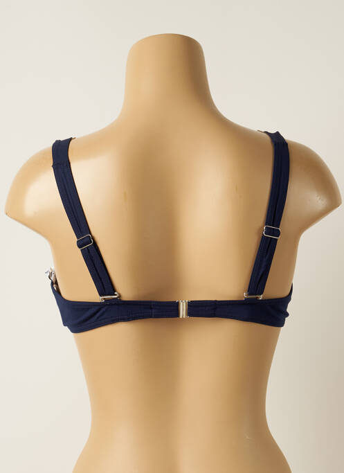 Haut de maillot de bain bleu IODUS pour femme