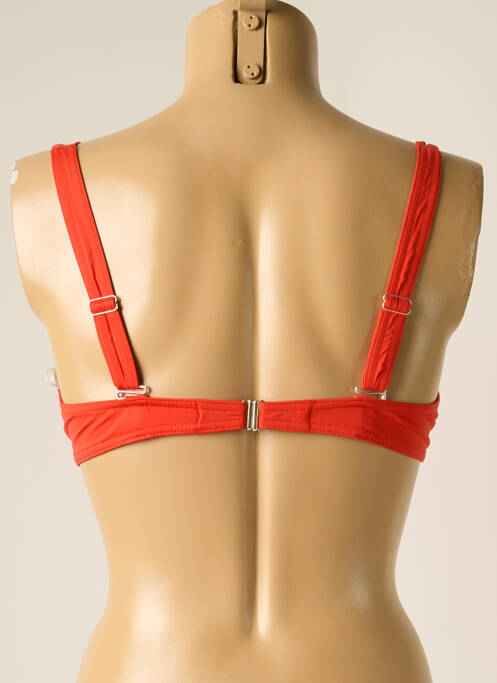 Haut de maillot de bain orange IODUS pour femme