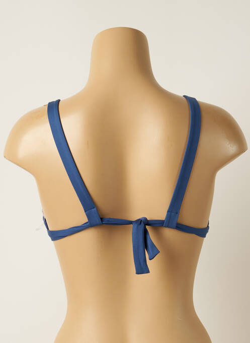 Haut de maillot de bain bleu IODUS pour femme