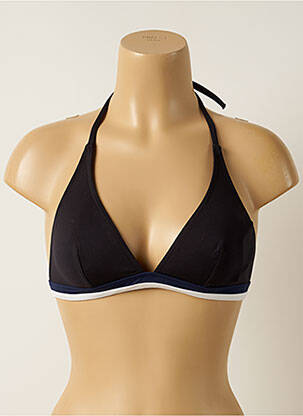 Haut de maillot de bain stretch haut triangles noir IODUS femme