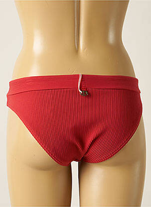 Bas de maillot de bain stretch culotte rouge IODUS femme
