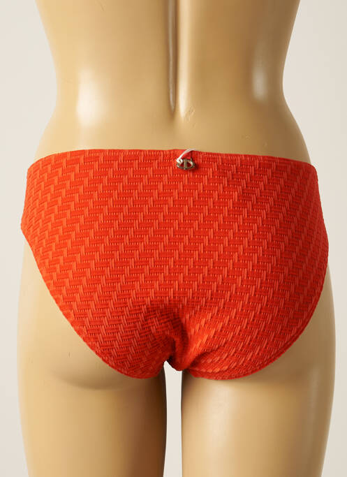 Bas de maillot de bain orange IODUS pour femme