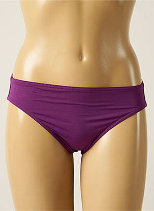 Bas de maillot de bain violet IODUS pour femme