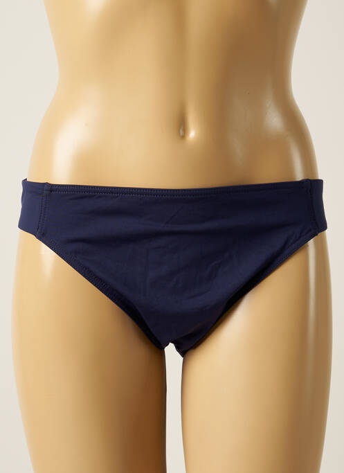 Bas de maillot de bain effet matière satinée culotte orange IODUS femme