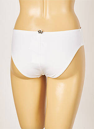 Bas de maillot de bain micro fibres culotte blanc IODUS femme