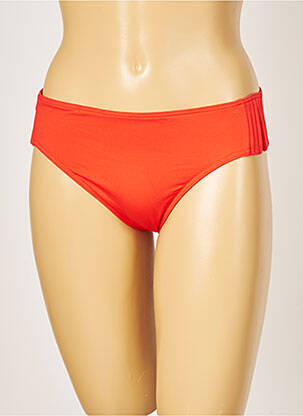 Bas de maillot de bain micro fibres culotte orange IODUS femme