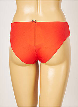 Bas de maillot de bain micro fibres culotte orange IODUS femme