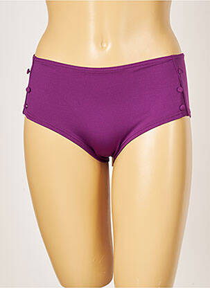 Bas de maillot de bain shorty shorty violet IODUS femme
