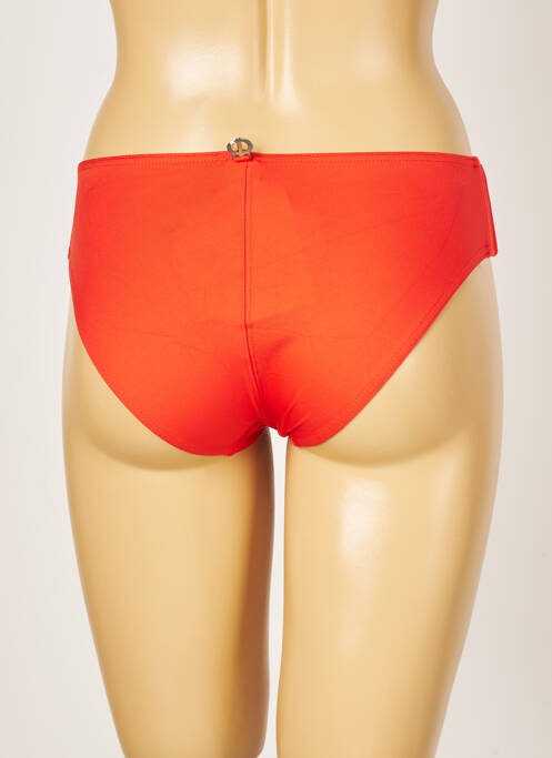 Bas de maillot de bain micro fibres culotte orange IODUS femme