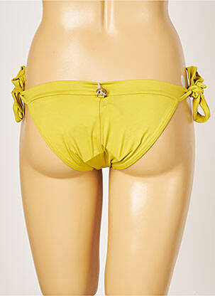 Bas de maillot de bain fermeture liens à nouer culotte vert IODUS femme