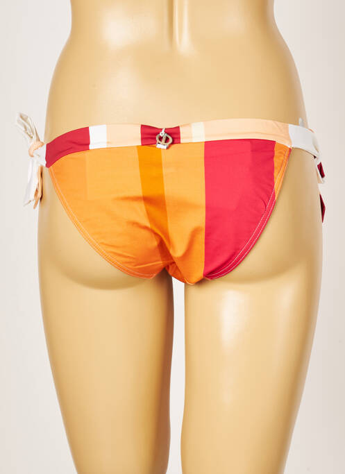 Bas de maillot de bain orange IODUS femme