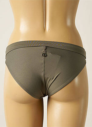 Bas de maillot de bain stretch culotte vert IODUS femme