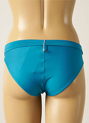 Bas de maillot de bain stretch culotte bleu IODUS femme