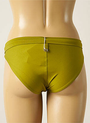 Bas de maillot de bain stretch culotte vert IODUS femme