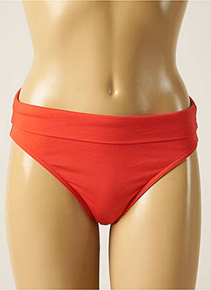Bas de maillot de bain stretch culotte orange IODUS femme